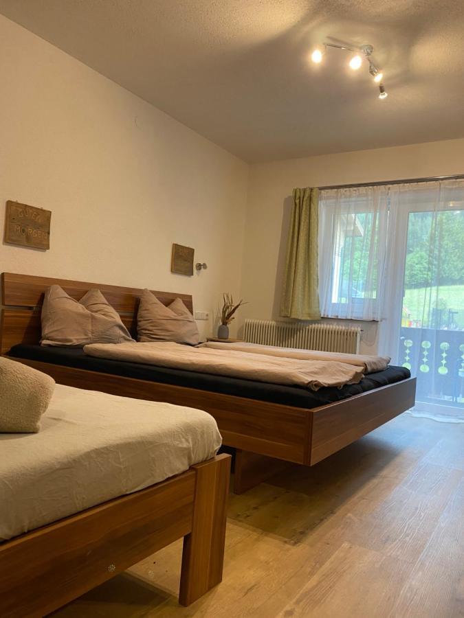 Ferienwohnung Wetterstein Lermoos Dış mekan fotoğraf