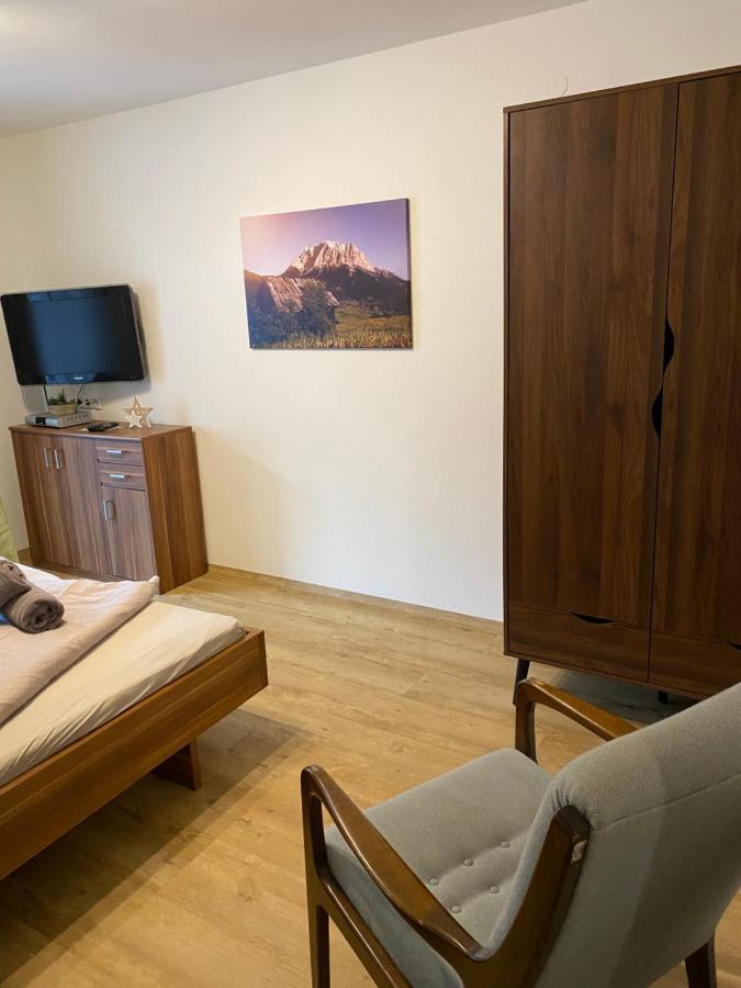 Ferienwohnung Wetterstein Lermoos Dış mekan fotoğraf