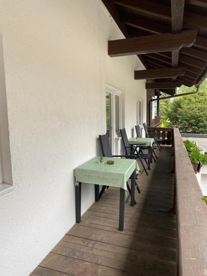 Ferienwohnung Wetterstein Lermoos Dış mekan fotoğraf