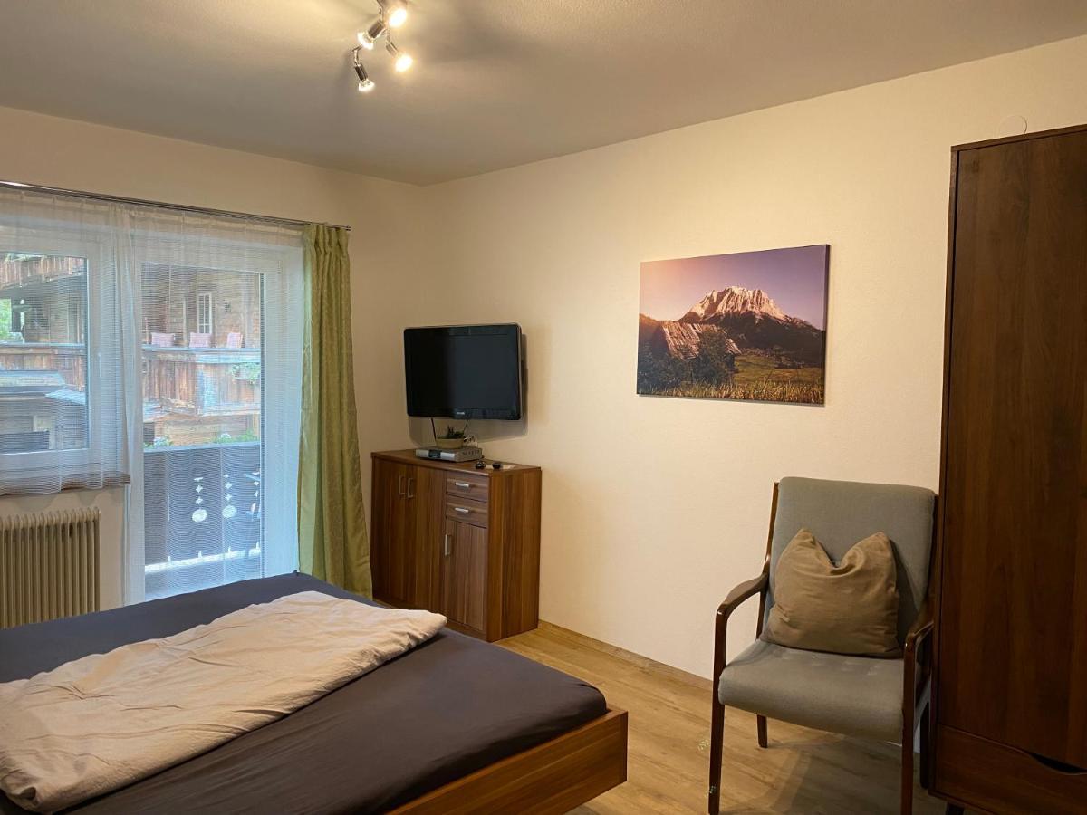 Ferienwohnung Wetterstein Lermoos Dış mekan fotoğraf