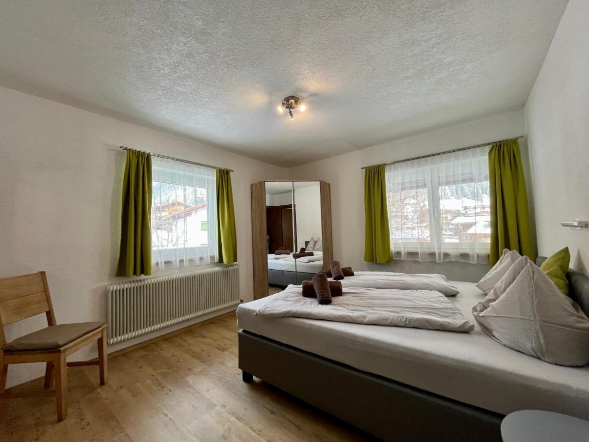 Ferienwohnung Wetterstein Lermoos Dış mekan fotoğraf