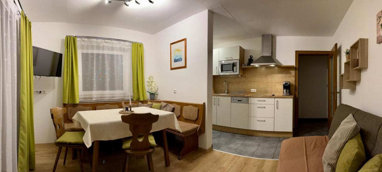 Ferienwohnung Wetterstein Lermoos Dış mekan fotoğraf